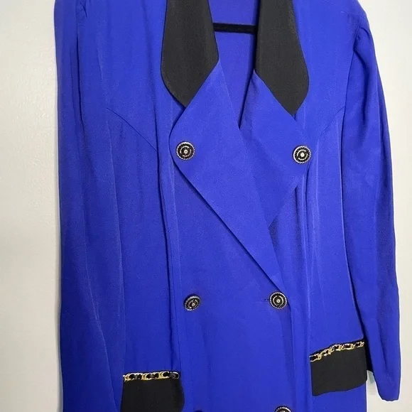 VINTAGE Suzy Creamcheese double breasted blazer dress - Picture 9 of 11